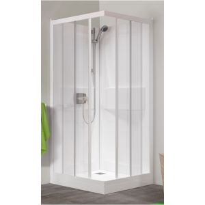 Kinedo Cabine de douche Kineprime Coulissante 80 x 80cm - KINEDO