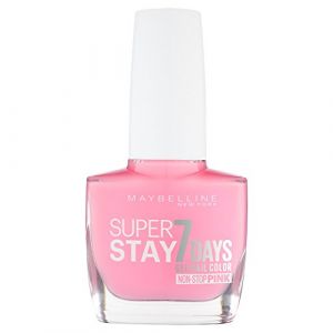 Image de Maybelline Super Stay 7 Days Gel Nail Color Nagellack - 120 Flushed Pink - 10 ml