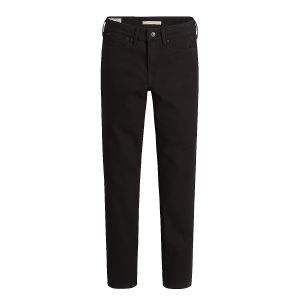 Levi's Jean slim 712 en coton taille haute Noir - Couleur Noir - Taille M