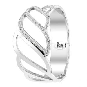 Bracelet par So Charm ornée de cristaux Swarovski BS2096-ARGENT