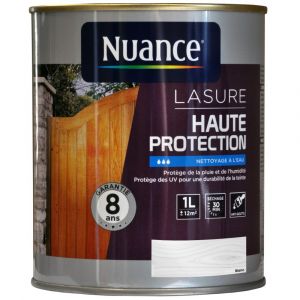 Nuance Lasure 8 ans Blanc 1L