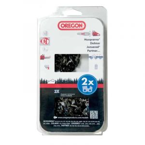 Oregon Chaîne de tronçonneuse Low Profile 91VXL040E x 2