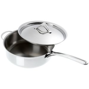 Image de Lagostina Sauteuse Mélodia avec double poignée et manche en inox (26 cm)