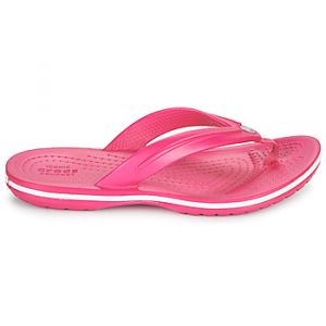 Crocs Tongs enfant CROCBAND FLIP GS - Couleur 36 / 37,38 / 39,32 / 33,34 / 35,37 / 38,33 / 34 - Taille Rose
