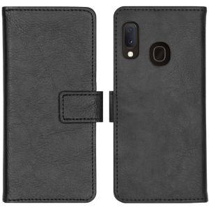 IMoshion Étui de téléphone portefeuille Luxe Galaxy A20e - Noir