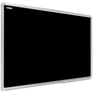 Tableau à Craie Noir Magnétique avec Cadre en Aluminium Premium EXPO 240x120cm