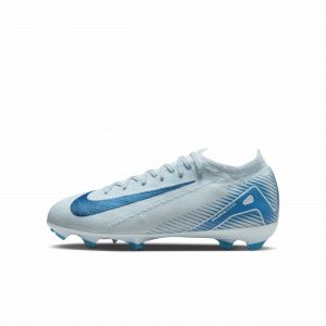 Nike Chaussure de foot basse à crampons pour terrain sec Jr. Mercurial Vapor 16 Pro pour enfant/ado - Bleu - Taille 33 - Unisex