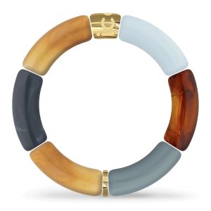 ICE Jewellery - Bella bracelet Ochre blue - Bracelet mode bleu et orange pour femme (024178)