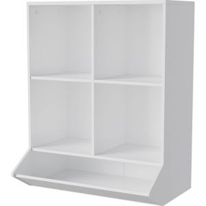 Vicco &Eacute;tag&egrave;re pour enfants Conny, Blanc, 65.5x82.5cm