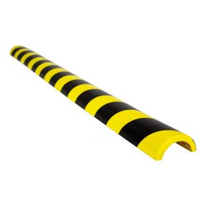 Novap Amortisseur de chocs - Demi-cercle pour tube Ø50mm - Jaune/Noir - 8002145