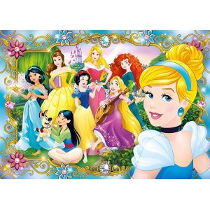 Image de Clementoni Disney Princesses - Puzzle Brillant 104 pièces