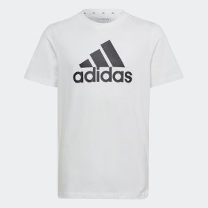 Image de Adidas Essentials Big Logo Cotton T-shirt Garçons - Blanc, Noir