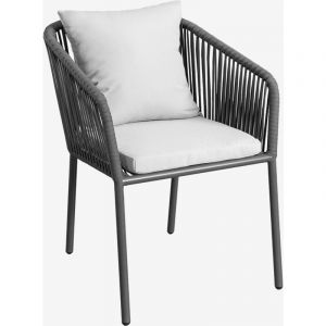 Chaise de jardin classique Arhiza SKLUM Gris Graphite