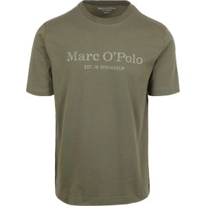 Marc O'Polo T-Shirt Logo foncé Vert foncé Vert taille L