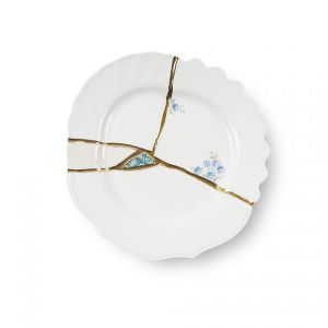 Seletti Set de 6 assiettes de dessert KINTSUGI 09603