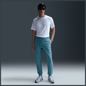 Nike Bas de Survêtement Club - Denim Turqouise/Blanc, pointure X-Large - ['Bleu'] - Taille X-Large