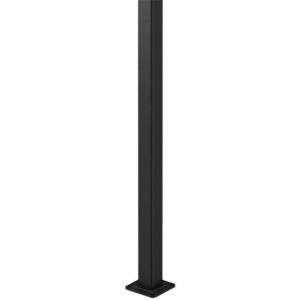 Keter Poteau en aluminium à visser pour Kit clôture de jardin - 180cm