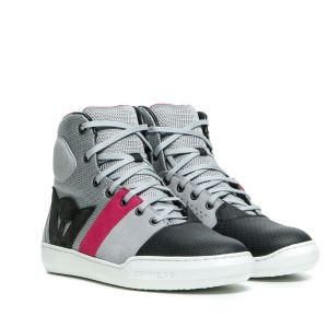 Dainese Bottes York Air Lady Light-Grey / Coral