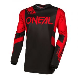 O'neal Maillot cross Element Racewear V.24 noir/rouge- M