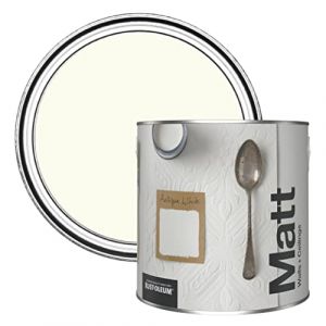 Rust-oleum Peinture Mate Murs et Plafonds Blanche - Blanc Antique 2,5L