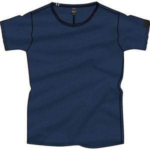 REPLAY T-shirt droit en coton uni