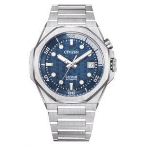 Citizen Montre Homme Series 8 Gmt - 890 Model Nb6060­58L - Bracelet Acier Argent