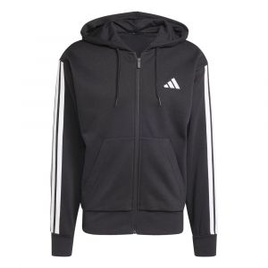 Adidas Essentials 3 Stripes Gilet En Coton Hommes - Noir, Blanc
