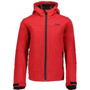 CMP Vestes Jacket Fix Hood - Ferrari / Nero - Taille 176