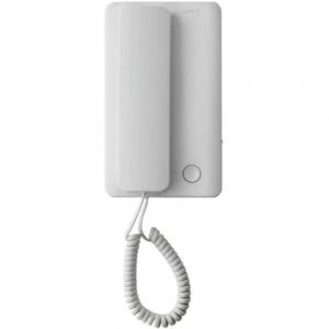 BPT Interphone agt came 840CA-0010 1 bouton pour système X1 et A200 - Blanc