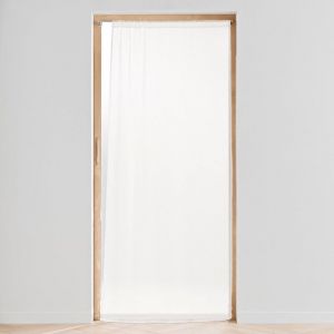 Douceur D'int&eacute;rieur - Panneau passe tringle 90 x 200 cm voile tisse carlin Naturel