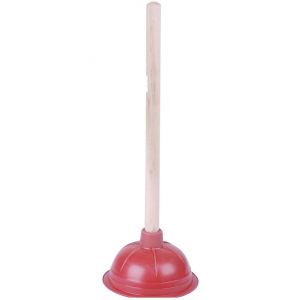 Urban living Débouche évier ventouse - Diam.16 cm - Rouge
