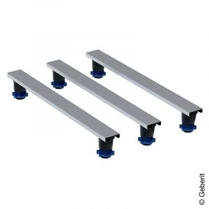 Geberit Universal Jeu de pieds et de traverses pour receveurs de douche en r&eacute;sine de pierre, 554961002,