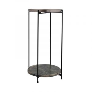 Table D'ap En Marbre louisa 60cm Argent Prix