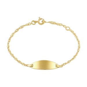 Cleor Gourmette en Or 375/1000 Jaune 40201