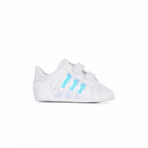 Adidas Superstar Cf Crib Iridescent Originals Blanc/argent 18 Enfant
