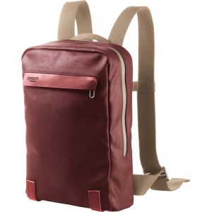 Brooks England - Pickzip Canvas Backpack Small 10 - Sac à dos journée taille 10 l, rouge/rose
