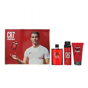 Cristiano Ronaldo Cr7 Coffret cadeau 3 pi&egrave;ces Eau de toilette 100 ml &ndash; Gel douche 150 ml &ndash; Spray corporel 150 ml