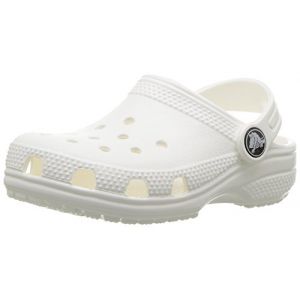 Image de Crocs Classic Clog Kids, Sabots Mixte Enfant, Blanc (White) 32/33 EU