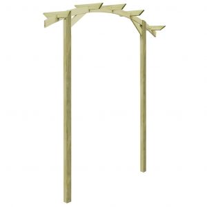 Image de VidaXL Pergola de jardin 180x210x40 cm Bois de pin imprégné FSC