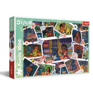 Trefl Lilo & Stitch, Souvenirs Doux 1000 pièces-Puzzle avec Personnages de Film animé, Divertissement créatif, Loisir, pour Les Adultes et Les Enfants à partir de 12 Ans, 10882, Multicoloured
