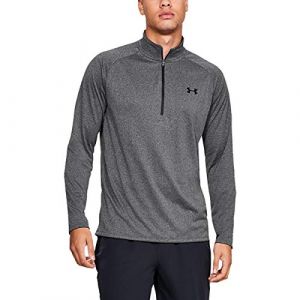 Image de Under Armour UA Tech 2.0 1/2 Zip Haut à Manche Longue Homme Gris