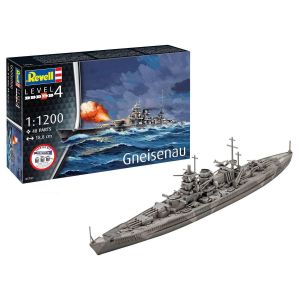 Revell Maquette bateau : Starter Kit : Battleship Gneisenau