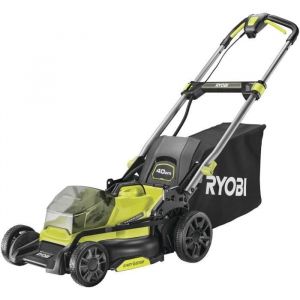 Ryobi Tondeuse poussée 18V Brushless - coupe 40cm - Sans batterie ni chargeur - RY18LMX40C-0