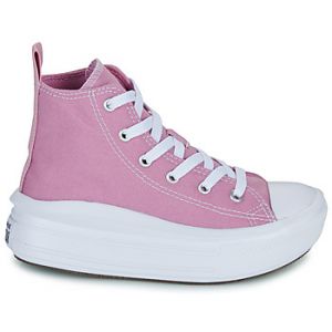 Converse Baskets montantes enfant CHUCK TAYLOR ALL STAR MOVE PLATFORM Rose - Taille 27,28,29,30,31,32,33,34,35