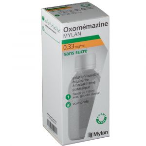 Image de Mylan Oxomémazine s/s 0,33 mg/ml - 150 ml SOLUTION GINGIVALE