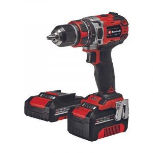 Einhell Perceuse à percussion sans fil te-cd 18/50 Li-i bl + 2 batteries 4Ah