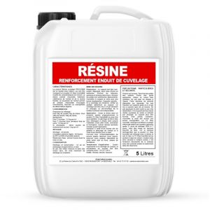 R&eacute;sine cuvelage, r&eacute;sine &eacute;tanche et souple, adjuvant enduit C3 Stop Humidit&eacute; PROCOM ffffff 5 litres