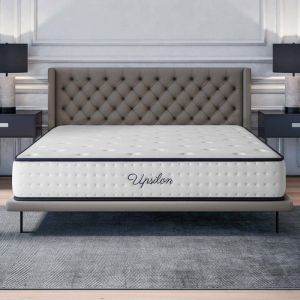 Cosmos Matelas 160x200 cm - Épais 24 cm - Mousse HR, Blue Latex