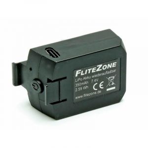 Batterie LiPo 350mAh - 7.4V (pour MD500E) FliteZone