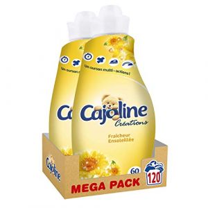 Cajoline Adoucissant Concentré Fraîcheur Ensoleillée 1,5l 60 Lavages